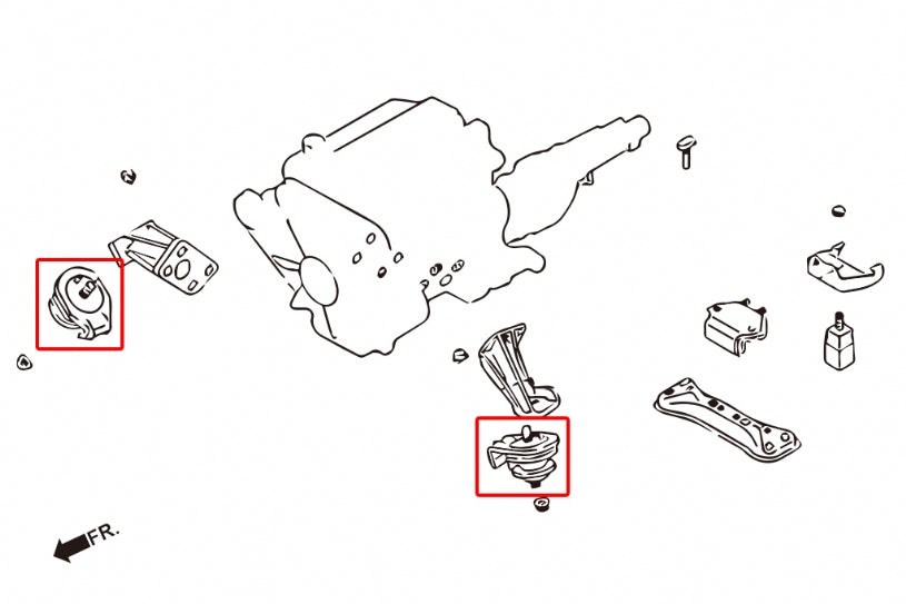 Harden Engine Mount Nissan Z-series