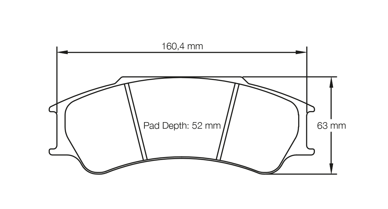 Pagid Racing RSL 1 Brake Pads - Front | S4923L01001 - Pagid Racing brake pads