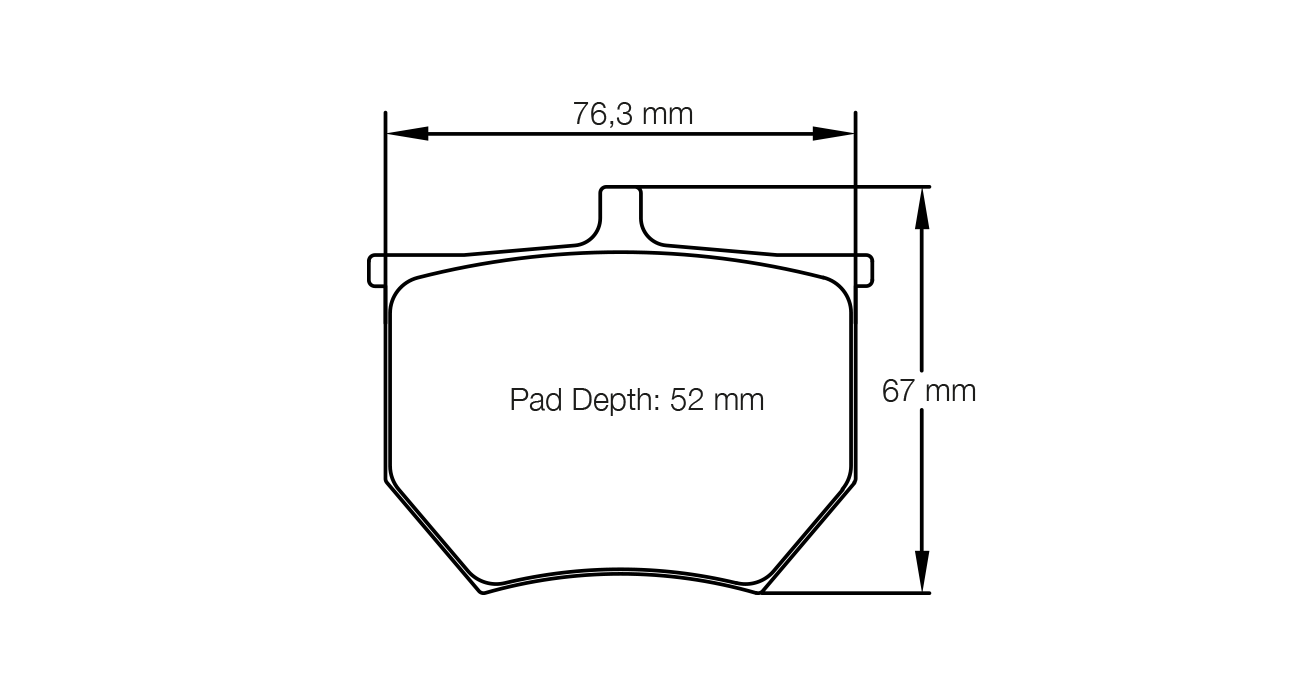 Pagid Racing RSH 42 Brake Pads - Brake | S8040H42001 - Pagid Racing brake pads