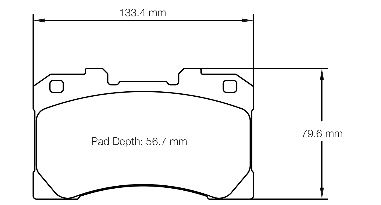Pagid Racing RST 3 Brake Pads - Front | S8299T03001 - Pagid Racing brake pads
