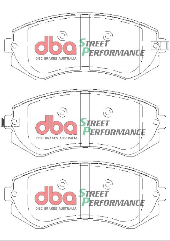 DB1148SP - DBA Street Performance Brake Pads; Rear