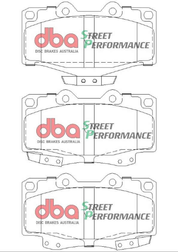 DB1149SP - DBA Street Performance Brake Pads; Front