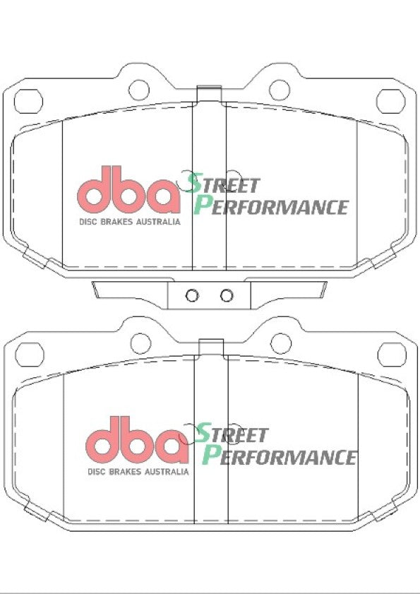 DB1170SP - DBA Street Performance Brake Pads; Front