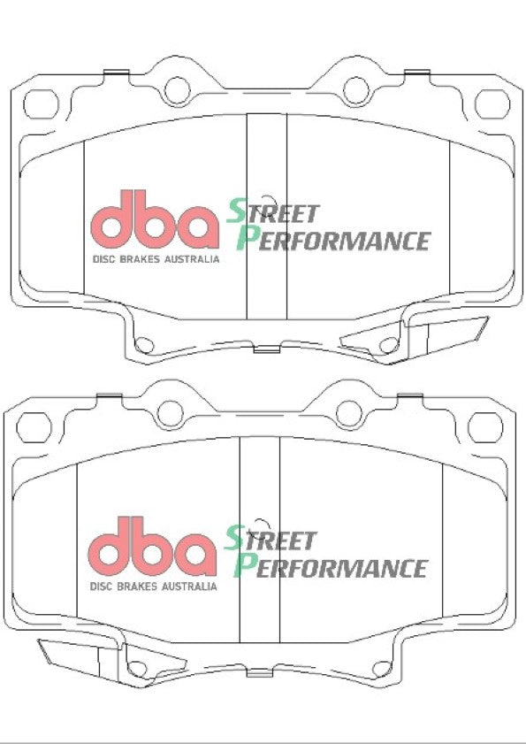 DB1199SP - DBA Street Performance Brake Pads; Front