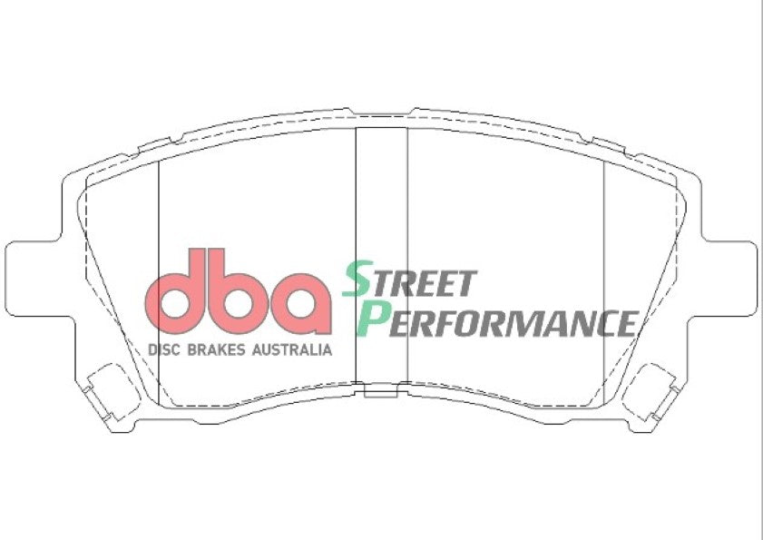 DB1342SP - DBA Street Performance Brake Pads; Front