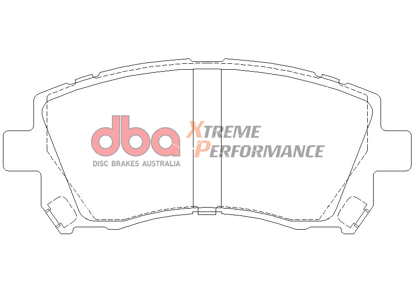 DB1342XP - DBA Xtreme Performance Brake Pads; Front