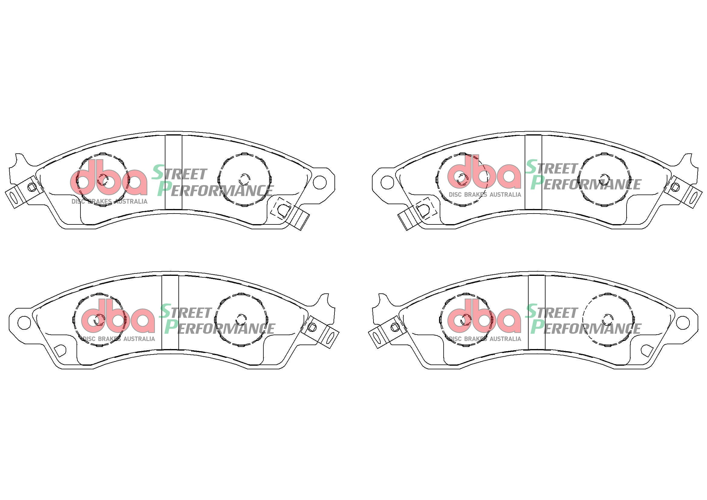 DB1353XP - DBA Xtreme Performance Brake Pads; Front