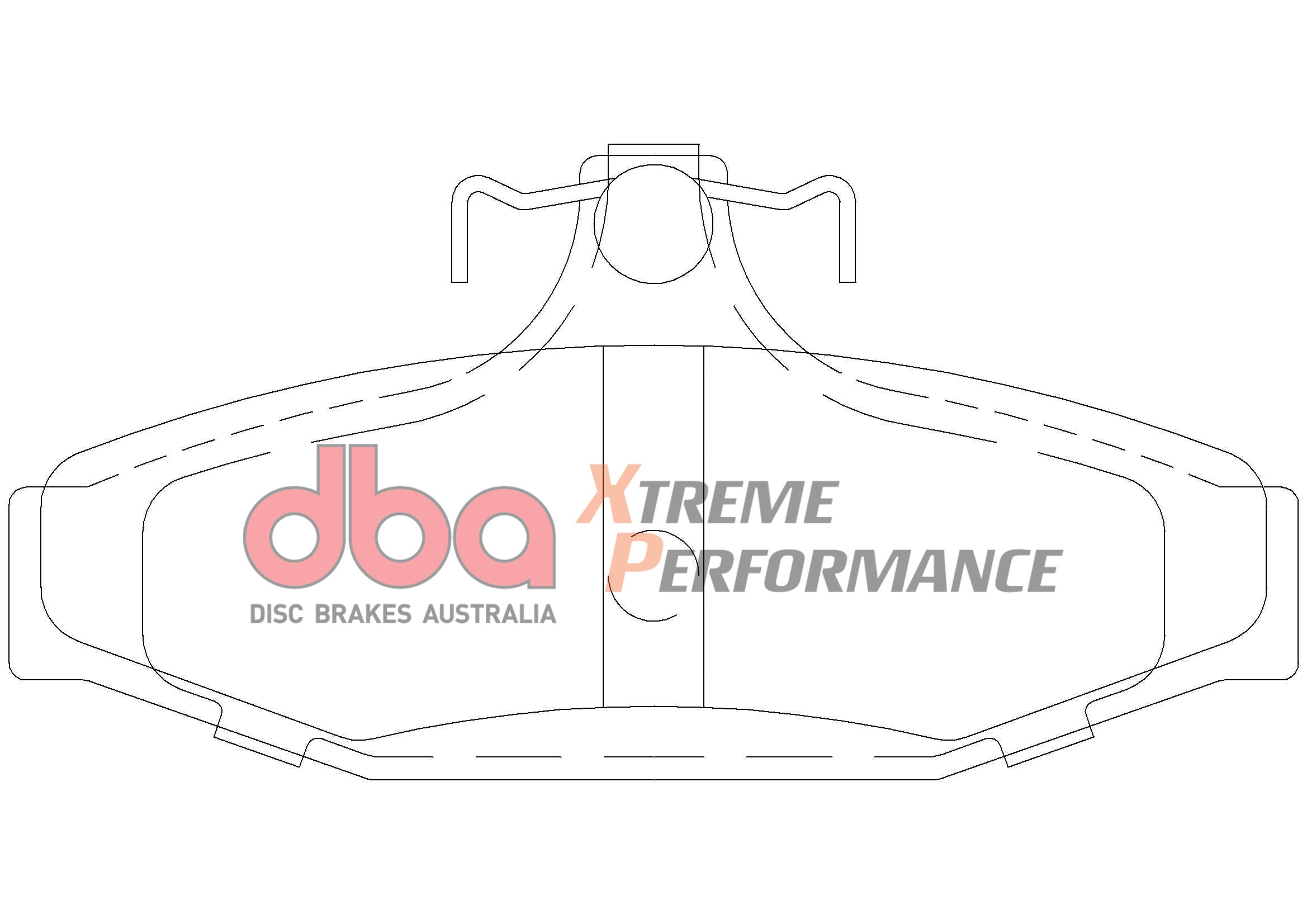 DB1354XP - DBA Xtreme Performance Brake Pads; Rear