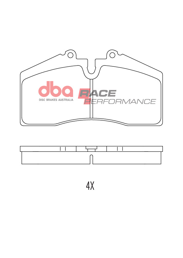 DB1355RP - DBA Racing Performance Brake Pads; Front
