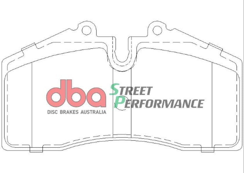 DB1355SP - DBA Street Performance Brake Pads; Front