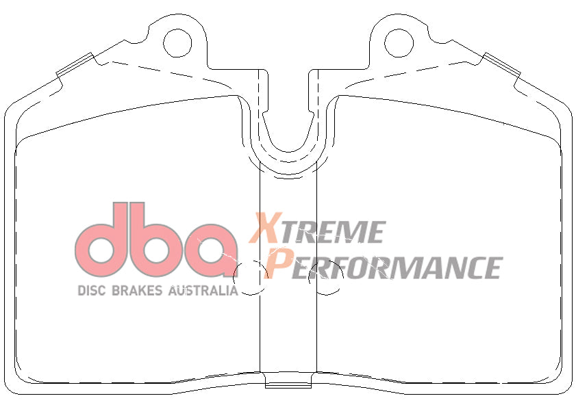 DB1356XP - DBA Xtreme Performance Brake Pads; Rear