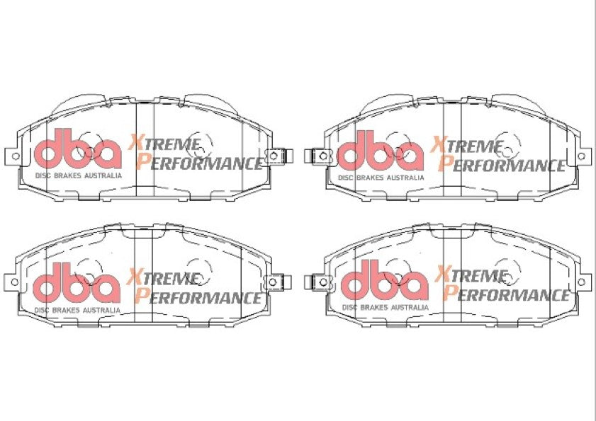 DB1361SP - DBA Street Performance Brake Pads; Front