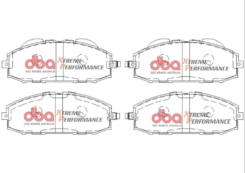 DB1361XP - DBA Xtreme Performance Brake Pads; Front