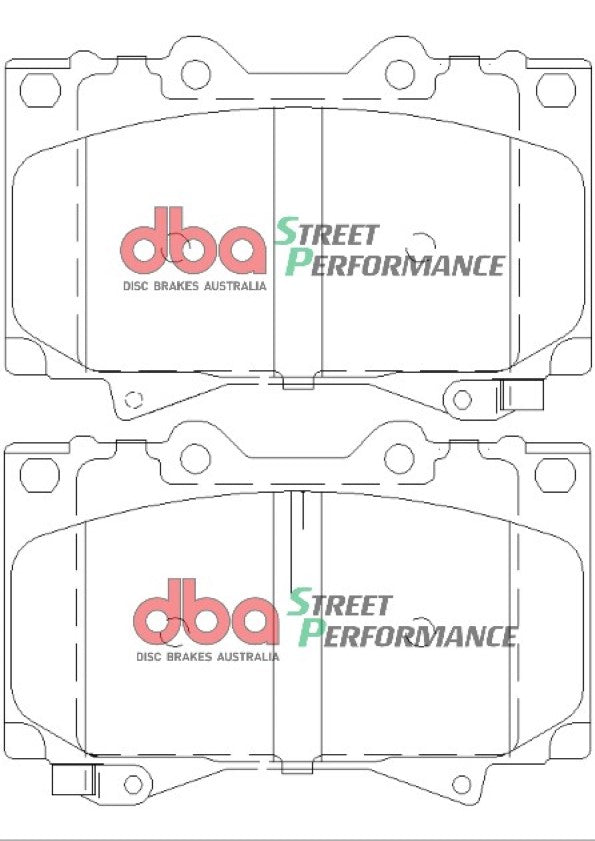 DB1365SP - DBA Street Performance Brake Pads; Front