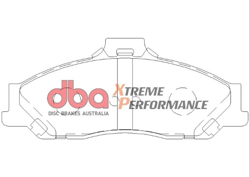 DB1366XP - DBA Xtreme Performance Brake Pads; Front