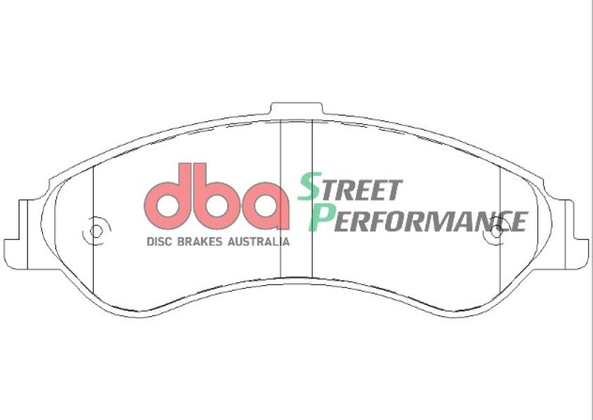 DB1375SP - DBA Street Performance Brake Pads; Front