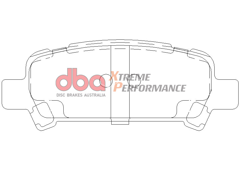 DB1379XP - DBA Xtreme Performance Brake Pads; Rear