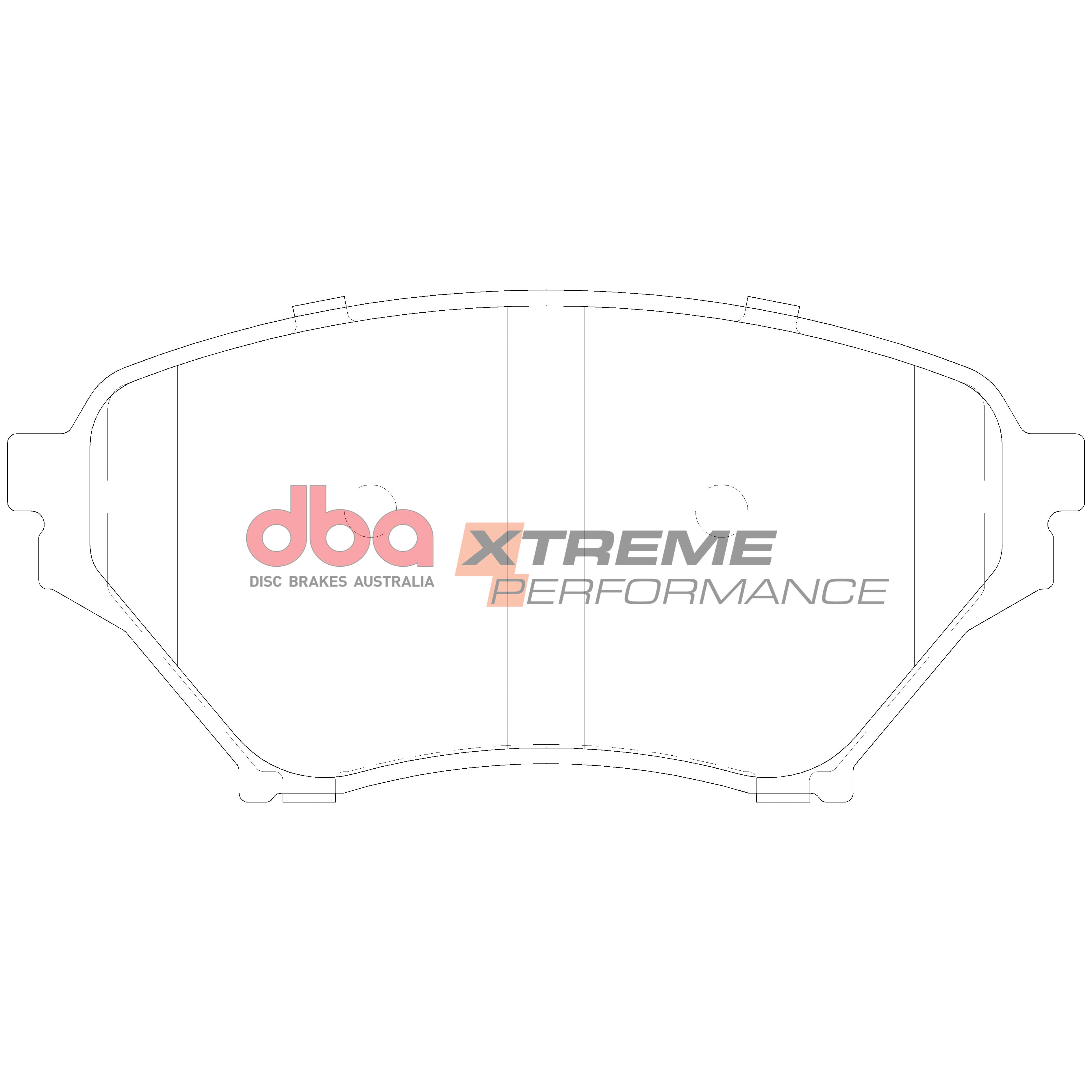 DB1386XP - DBA Xtreme Performance Brake Pads; Front
