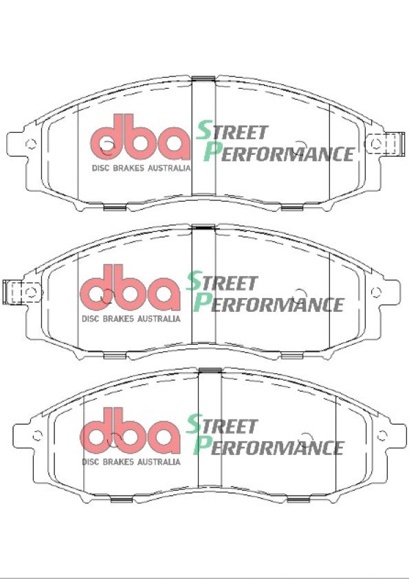 DB1439SP - DBA Street Performance Brake Pads; Front