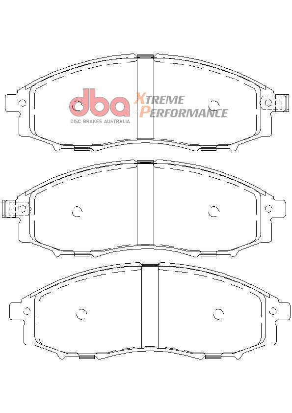 DB1439XP - DBA Xtreme Performance Brake Pads; Front