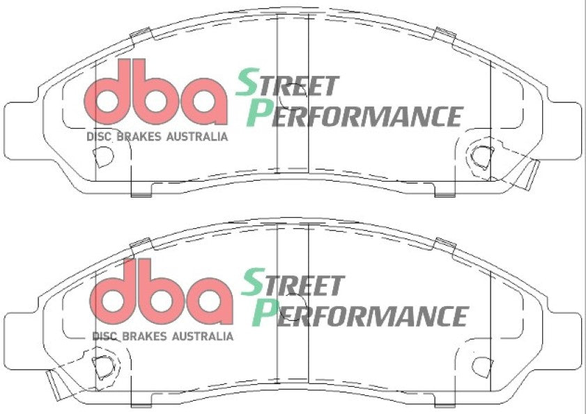 DB1468SP - DBA Street Performance Brake Pads; Front