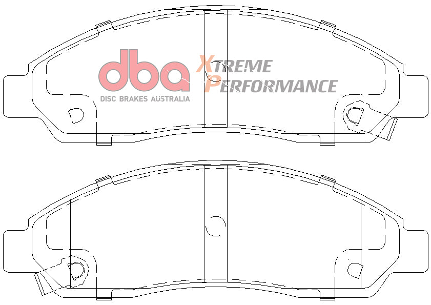 DB1468XP - DBA Xtreme Performance Brake Pads; Front