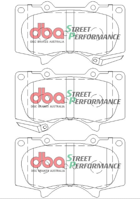 DB1482SP - DBA Street Performance Brake Pads; Front