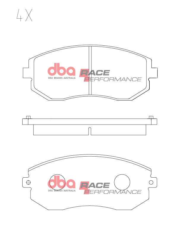DB1491RP - DBA Racing Performance Brake Pads; Front