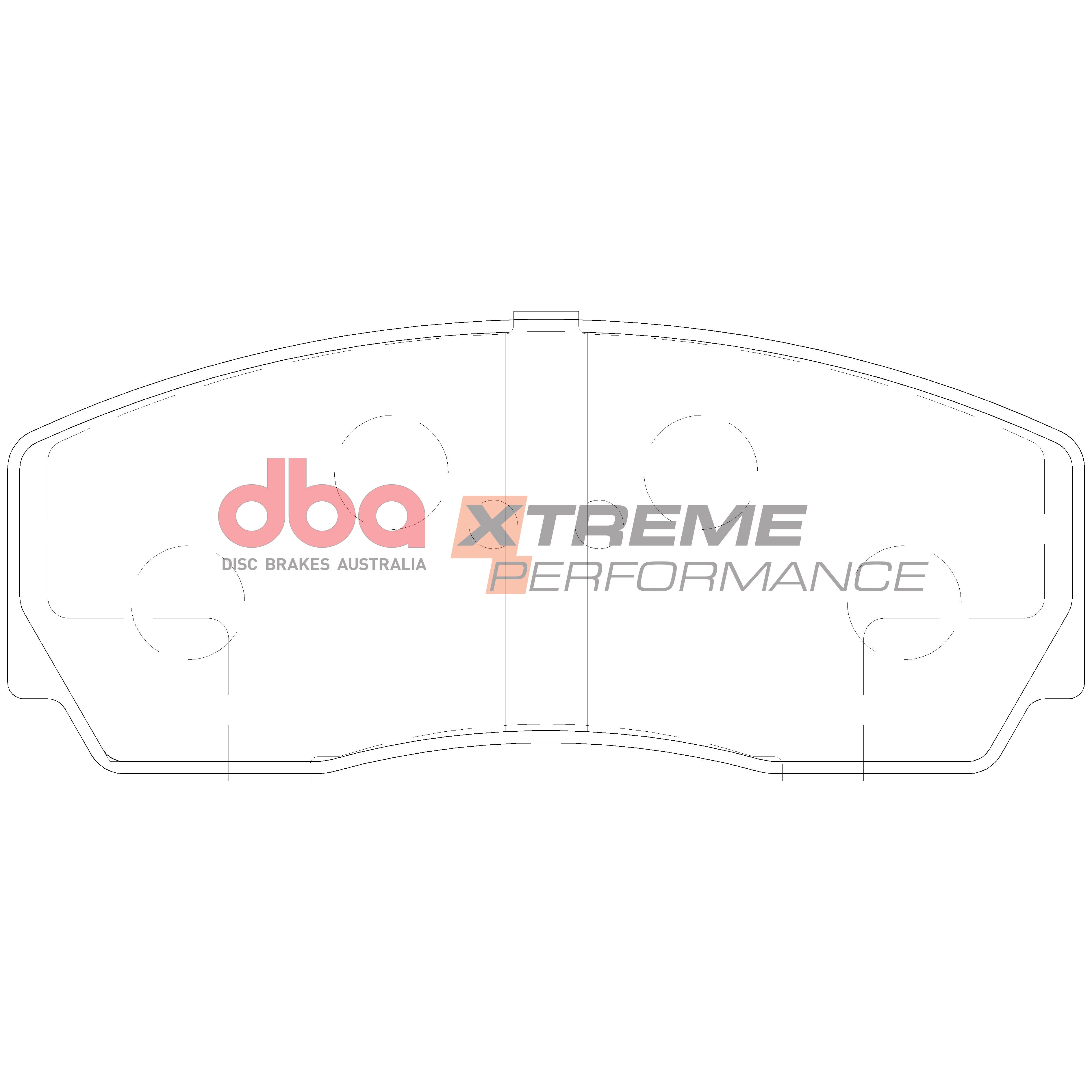 DB15010XP - DBA Xtreme Performance Brake Pads; Front