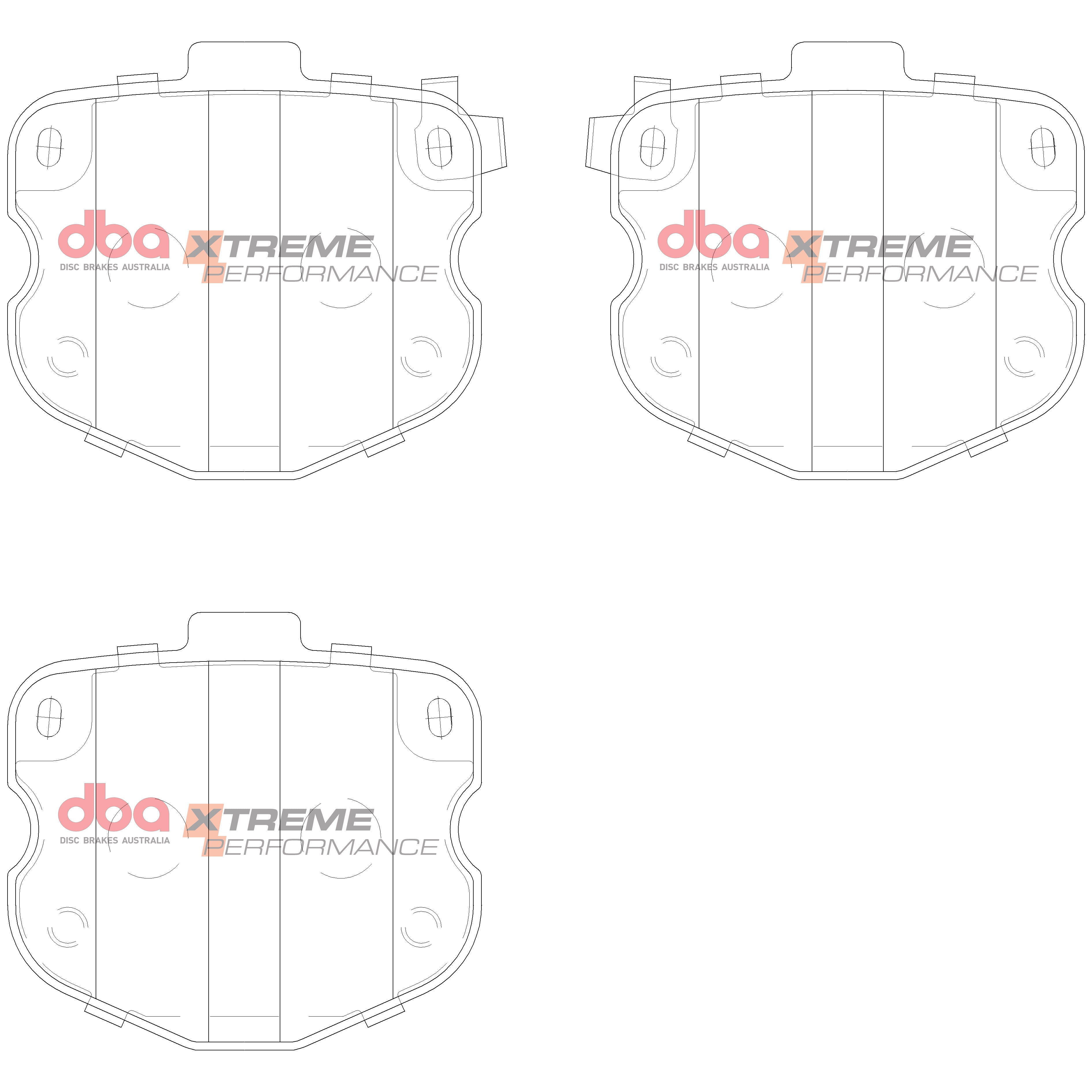 DB15028XP - DBA Xtreme Performance Brake Pads; Front