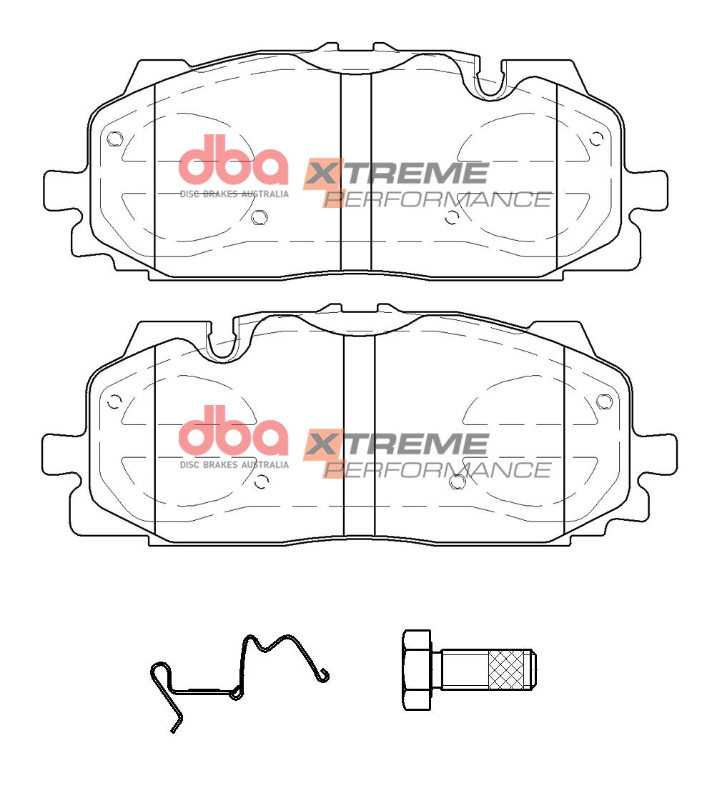 DB15030XP - DBA Xtreme Performance Brake Pads; Front