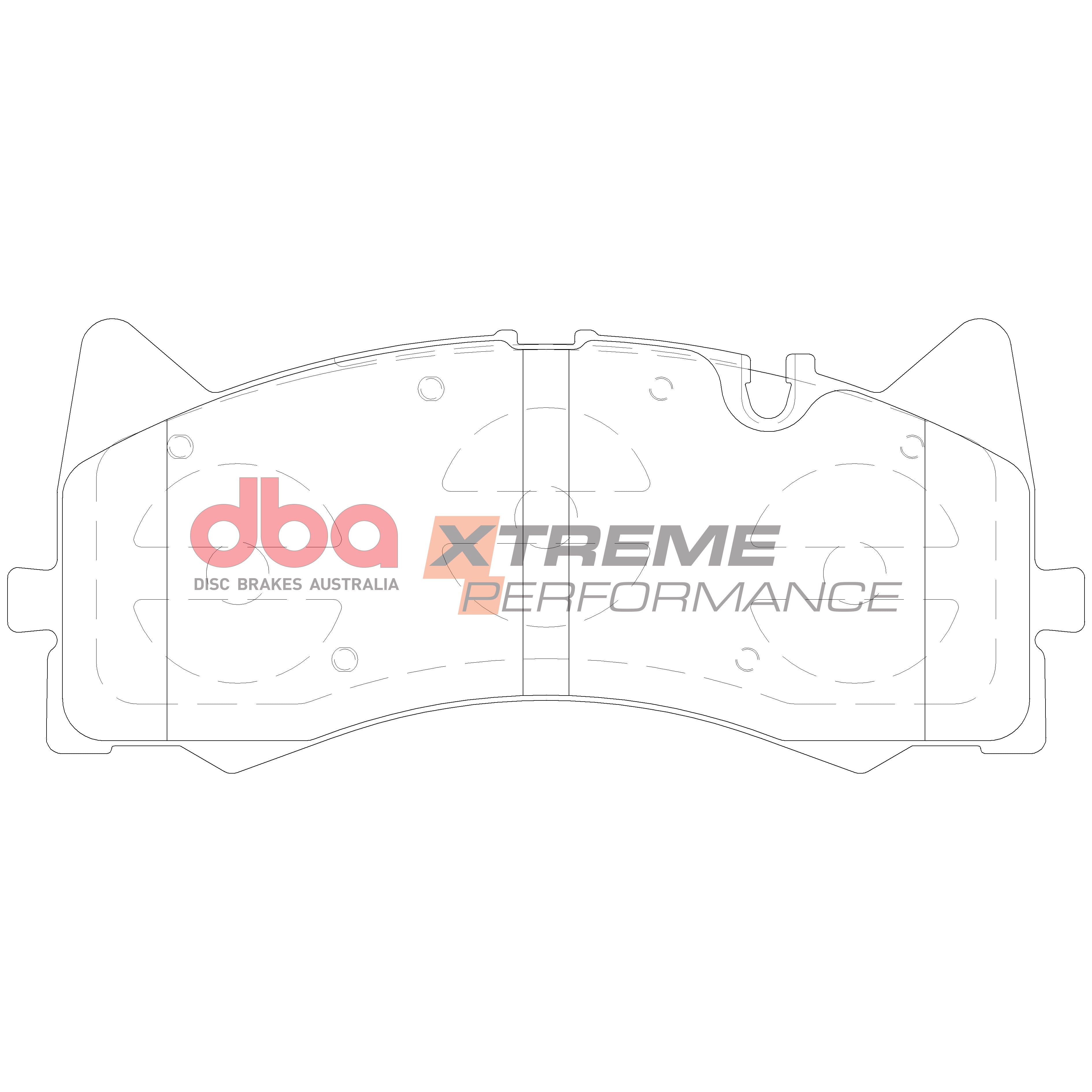 DB15035XP - DBA Xtreme Performance Brake Pads; Front