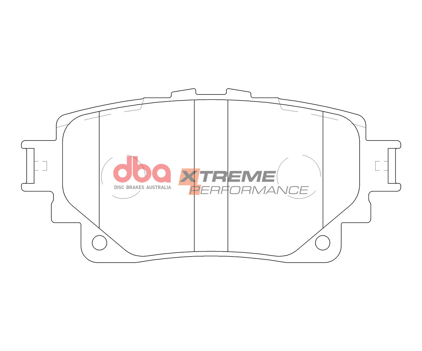 DB15068XP - DBA Xtreme Performance Brake Pads; Rear