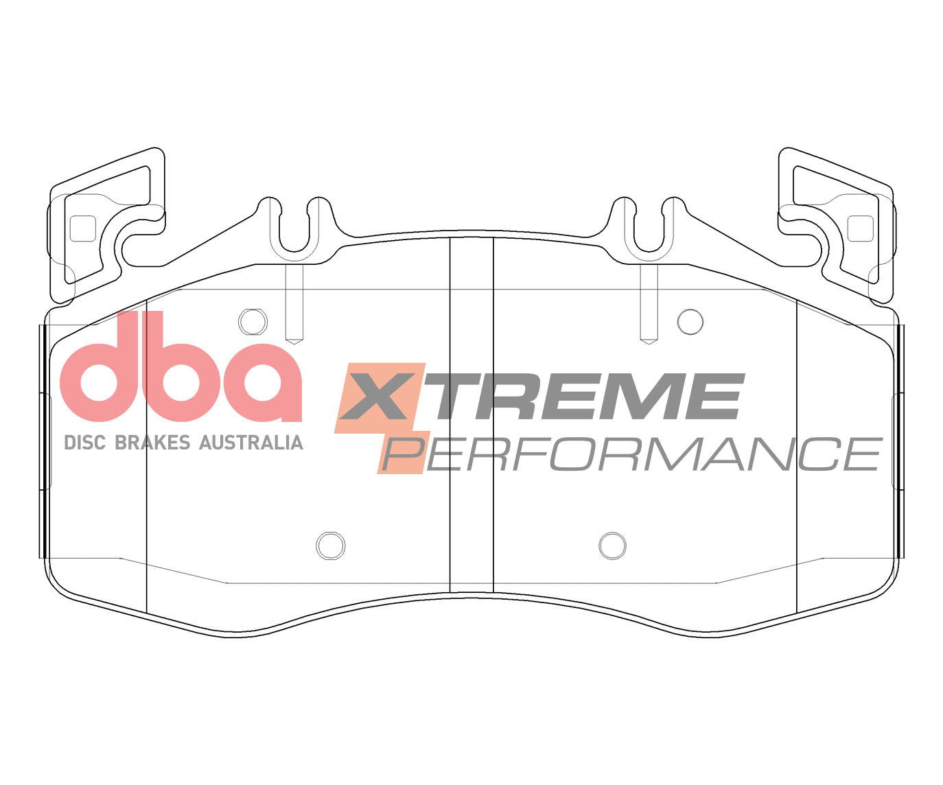 DB15081XP - DBA Xtreme Performance Brake Pads; Front
