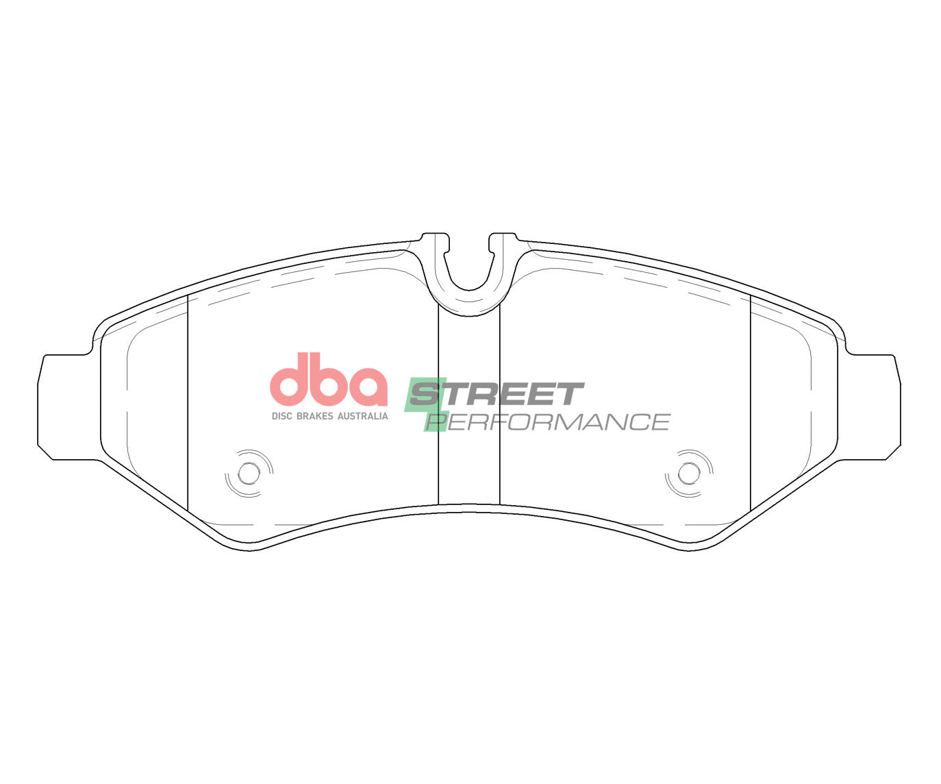 DB15114SP - DBA Street Performance Brake Pads; Front