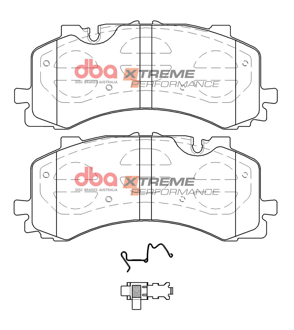 DB15124XP - DBA Xtreme Performance Brake Pads; Front