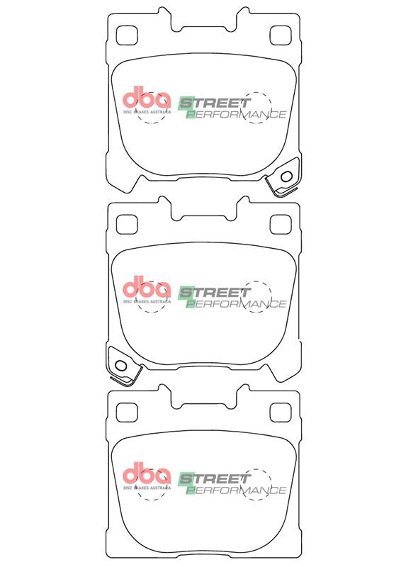 DB15148SP - DBA Street Performance Brake Pads; Rear