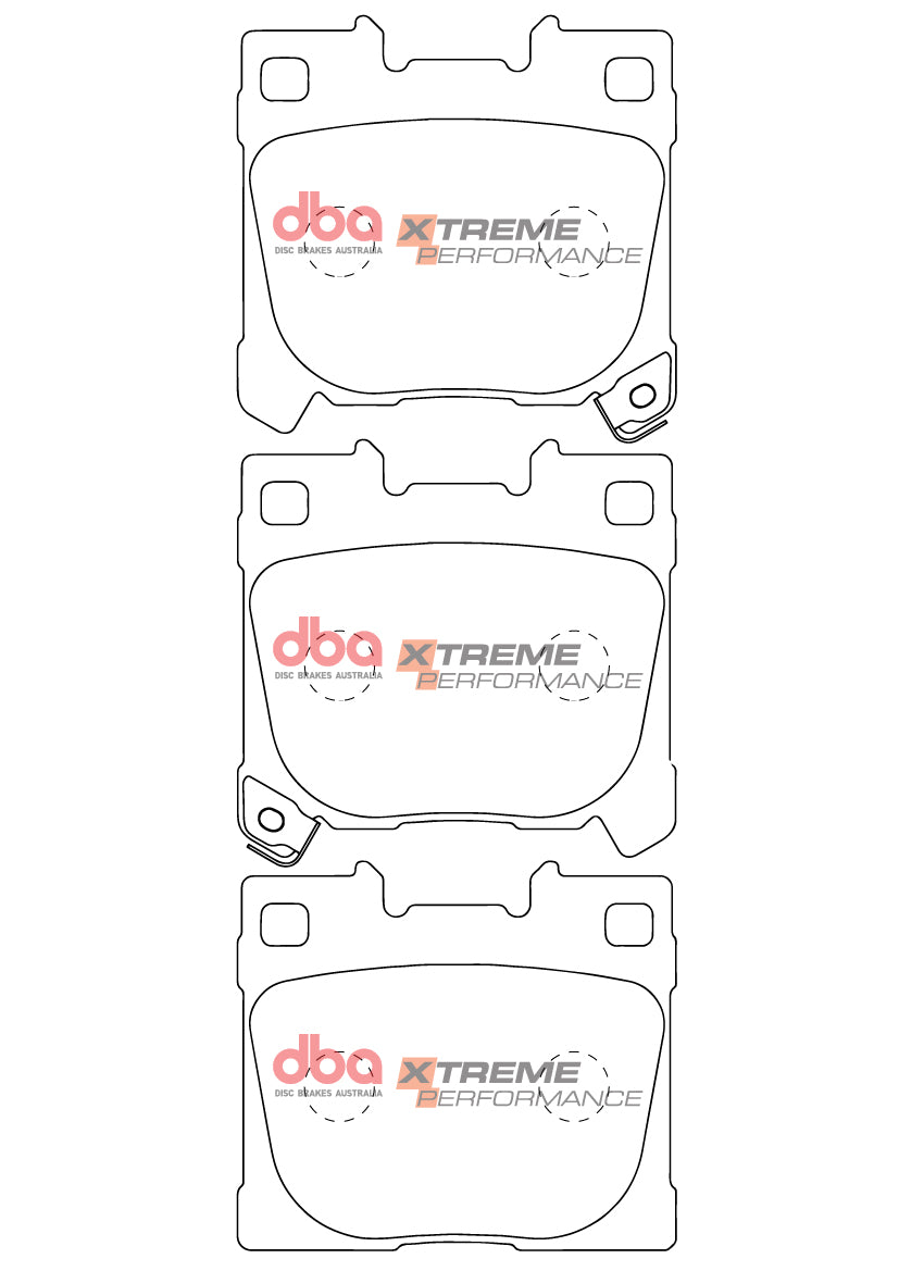 DB15148XP - DBA Xtreme Performance Brake Pads; Rear