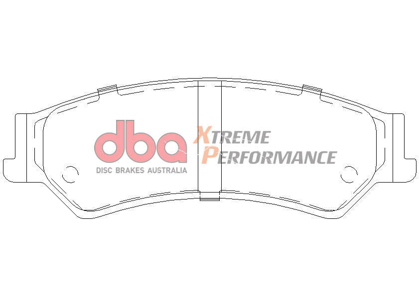 DB1675XP - DBA Xtreme Performance Brake Pads; Rear