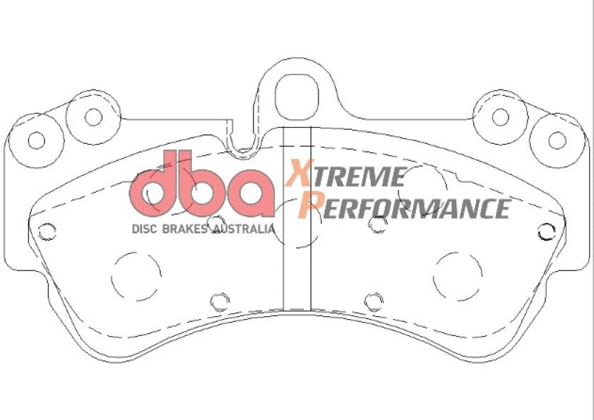 DB1676XP - DBA Xtreme Performance Brake Pads; Front