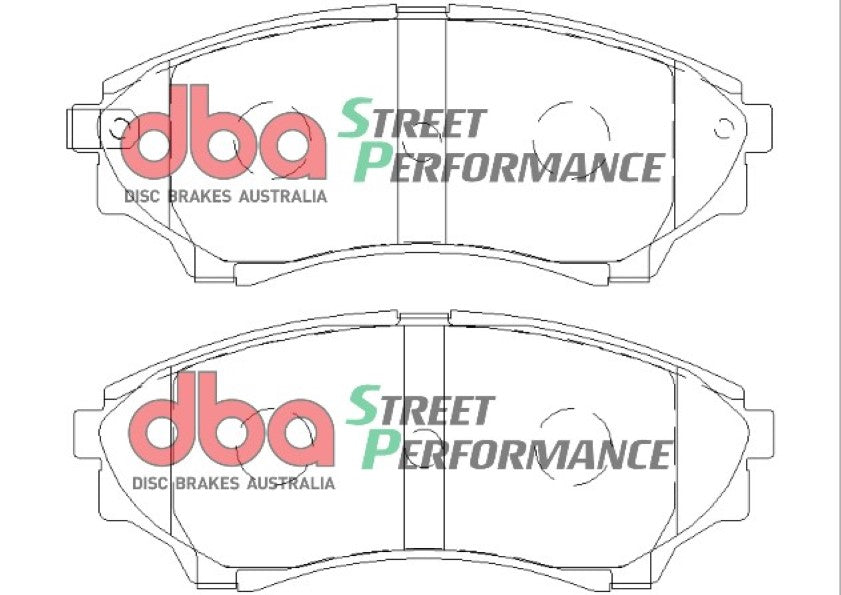 DB1681SP - DBA Street Performance Brake Pads; Front