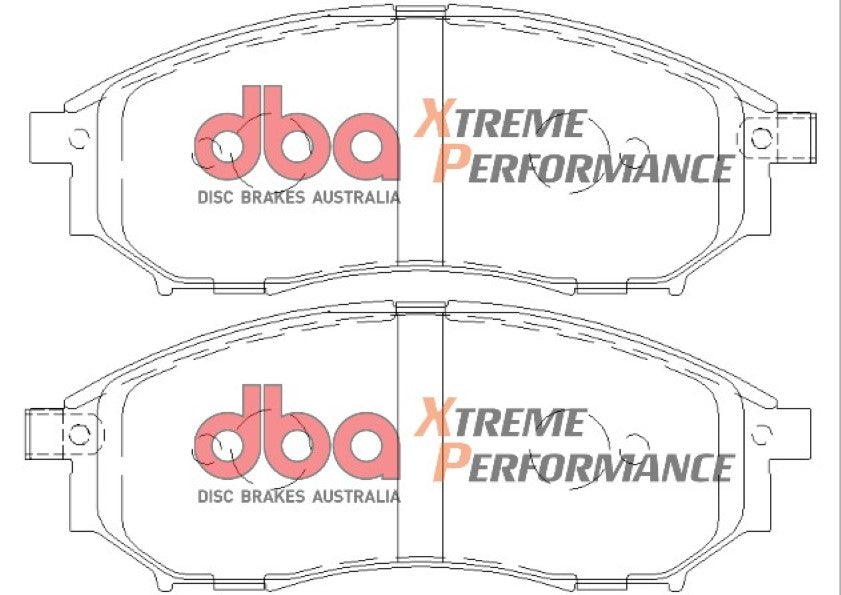 DB1696XP - DBA Xtreme Performance Brake Pads; Front