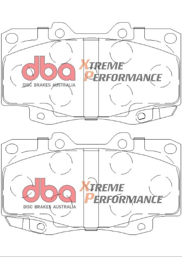 DB1739XP - DBA Xtreme Performance Brake Pads; Front