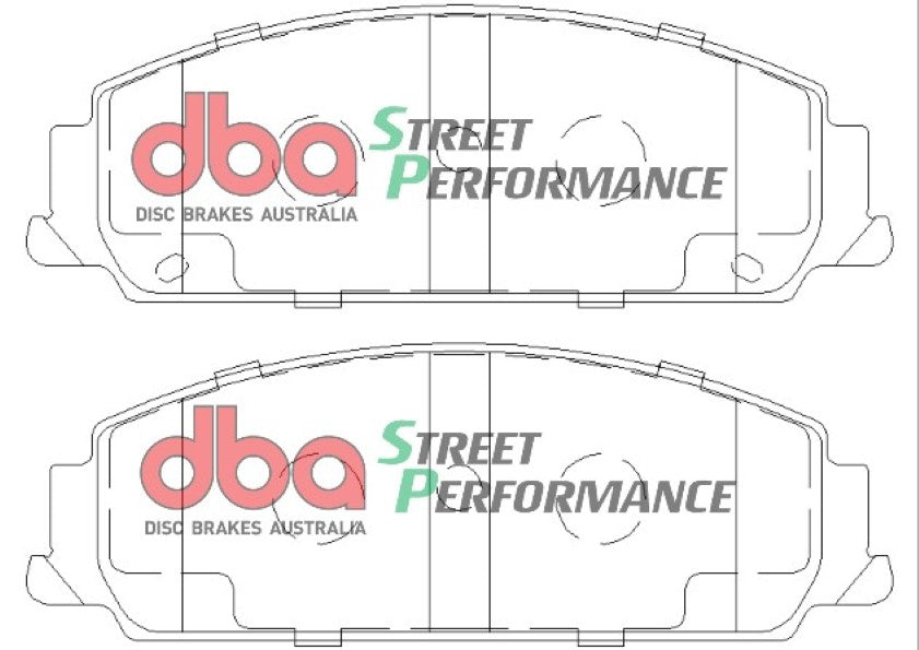 DB1765SP - DBA Street Performance Brake Pads; Front
