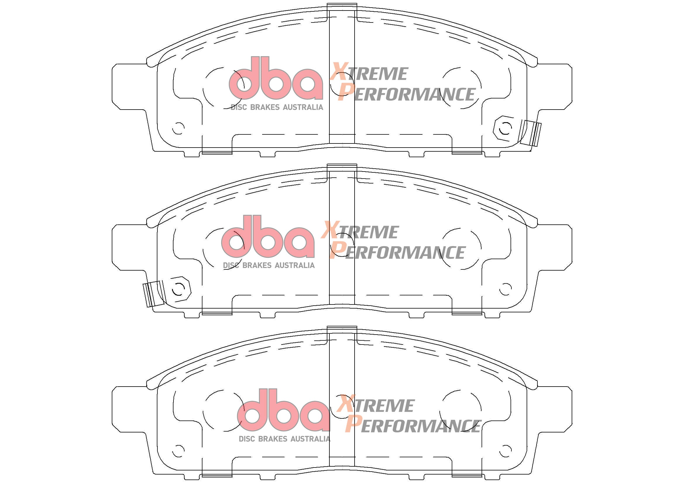 DB1774XP - DBA Xtreme Performance Brake Pads; Front