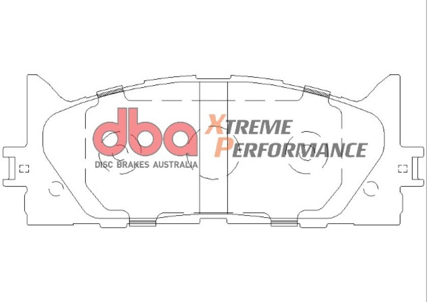 DB1800XP - DBA Xtreme Performance Brake Pads; Front