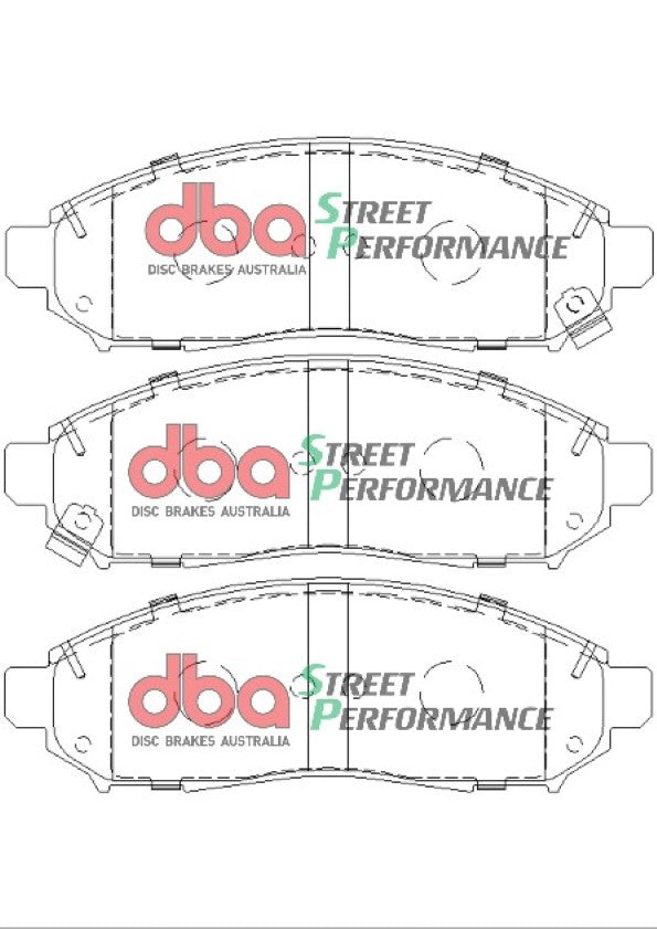 DB1835SP - DBA Street Performance Brake Pads; Front