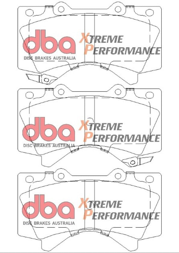 DB1838XP - DBA Xtreme Performance Brake Pads; Front