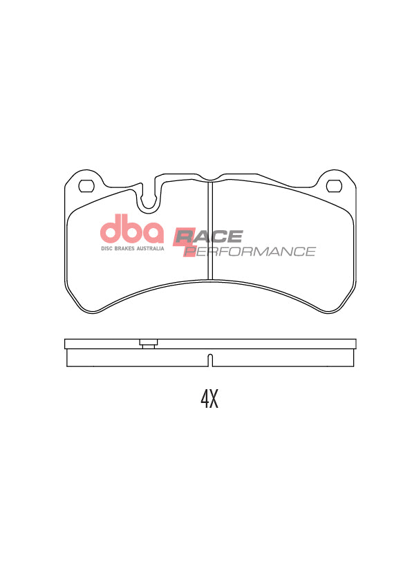 DB1845RP - DBA Racing Performance Brake Pads; Front