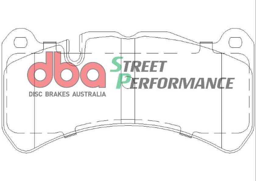 DB1845SP - DBA Street Performance Brake Pads; Front